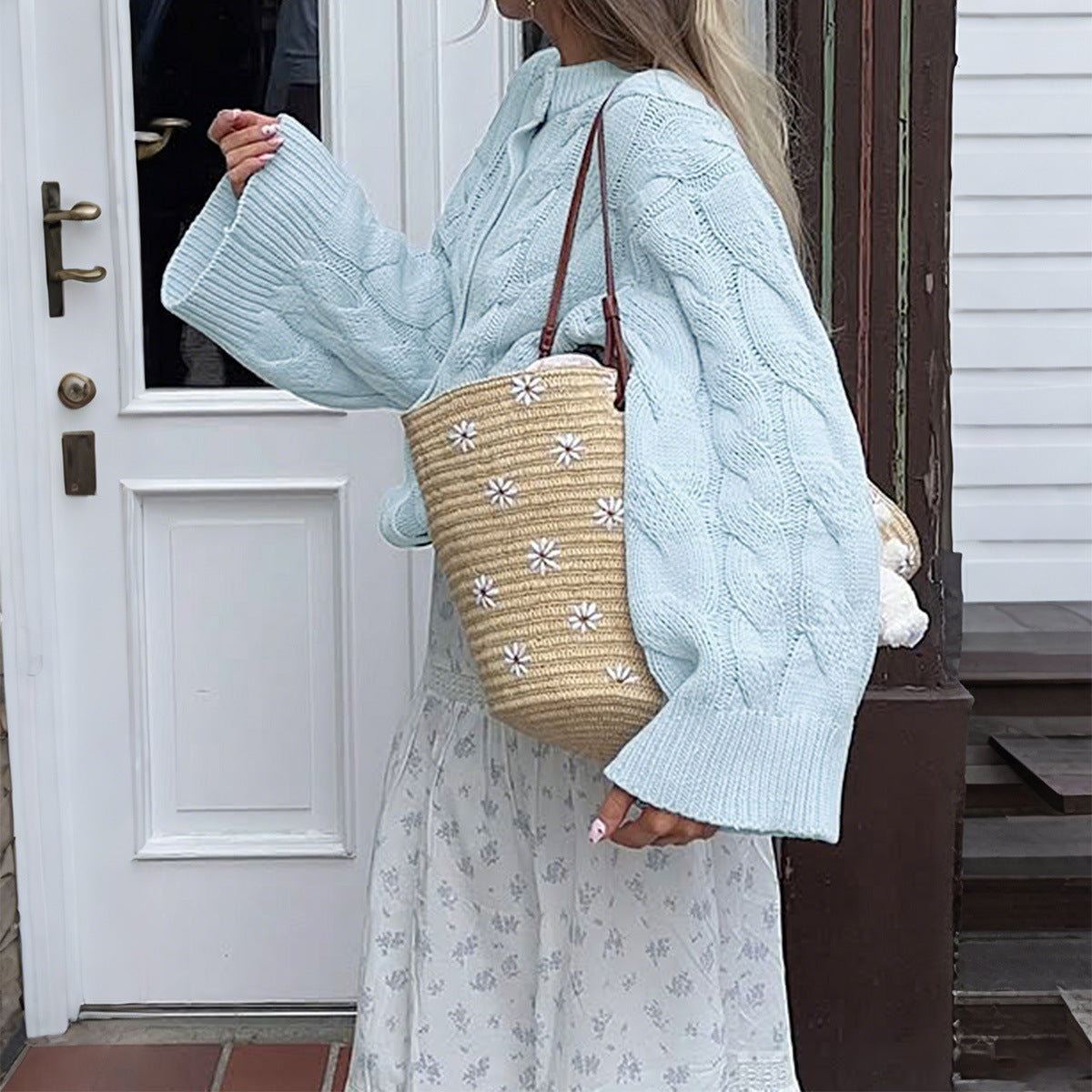 Fashion Simple Style Sweater Woolen Women