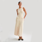 Knitted Sleeveless Slim Dress