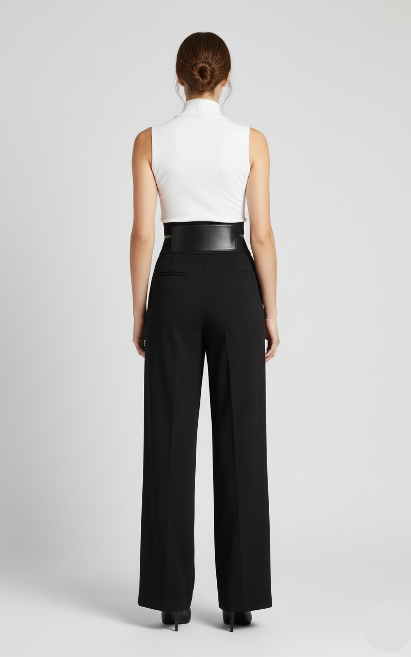 Cannes Wide-Leg Trousers
