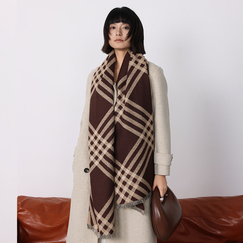 Qianjin Elegant Cashmere-like Scarf
