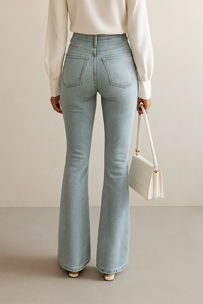 Retro Slim Micro Flare Jeans