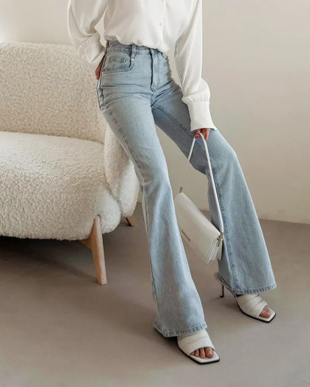 Retro Slim Micro Flare Jeans
