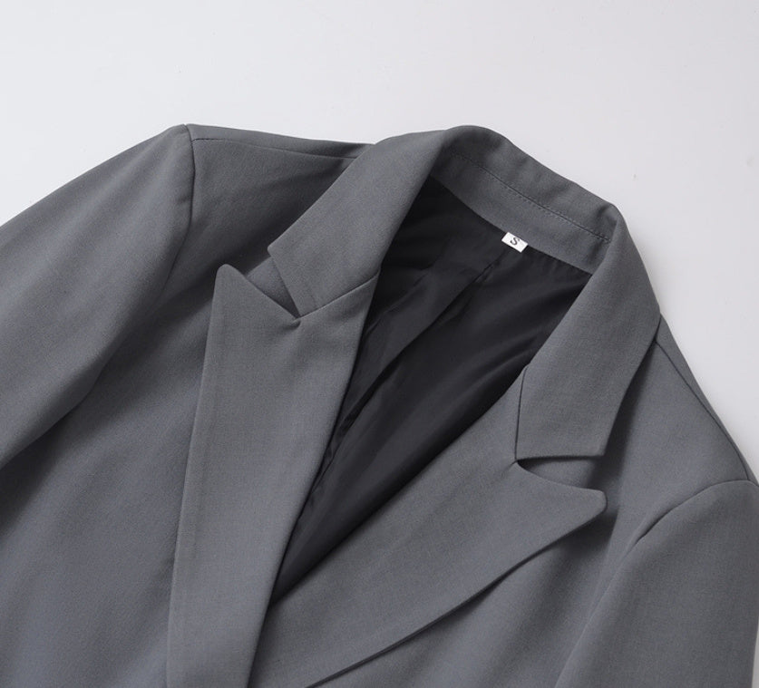 Double-Breasted Oversized Coat