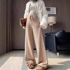 Loose Slimming Draped Mop Pants