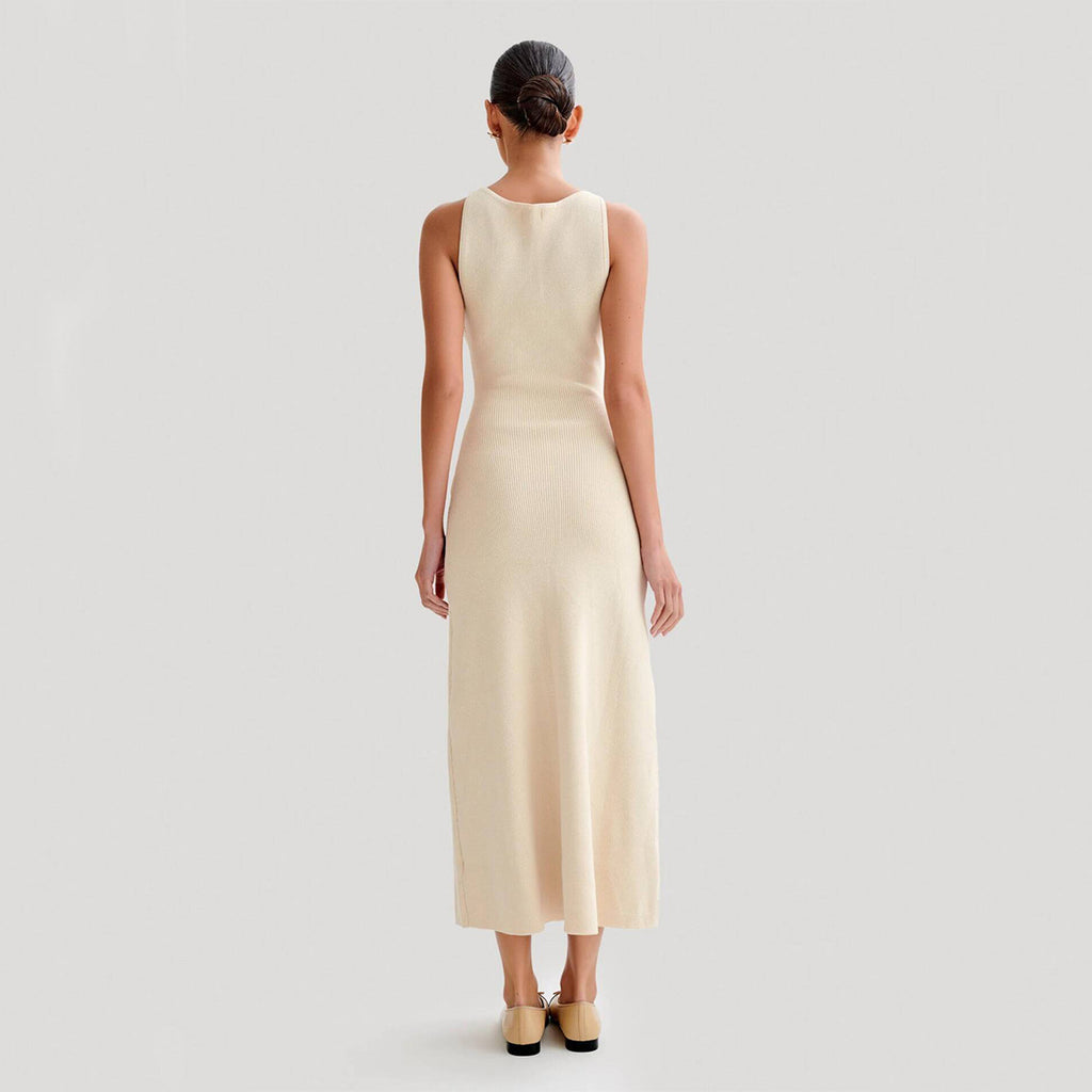 Knitted Sleeveless Slim Dress
