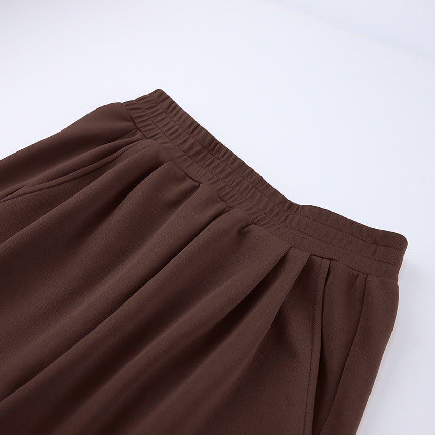 French Casual Suit With Trousers And High Waist Temperament
