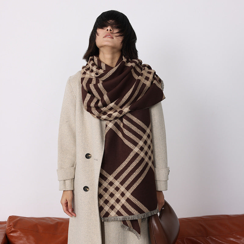 Qianjin Elegant Cashmere-like Scarf
